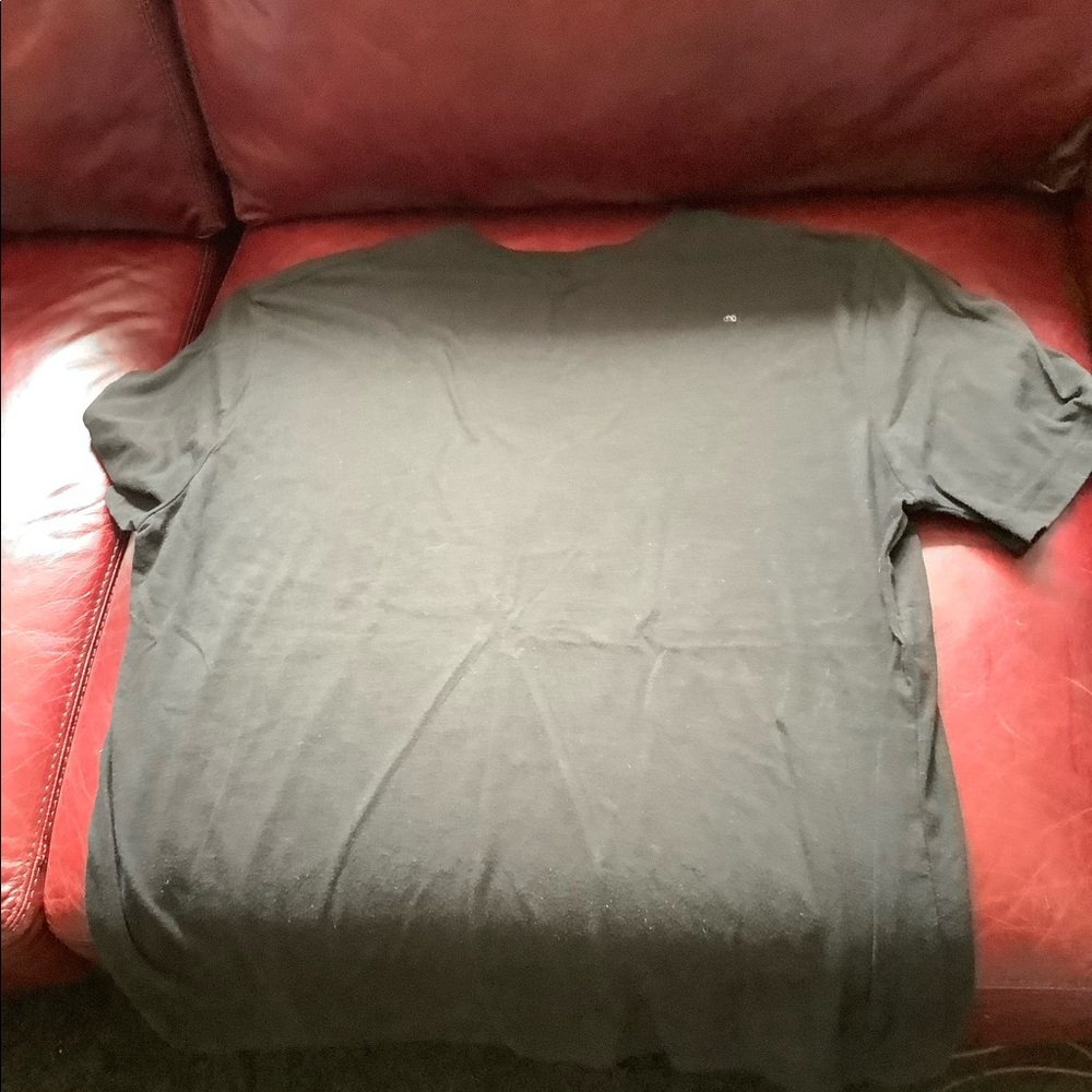 Plain black tee